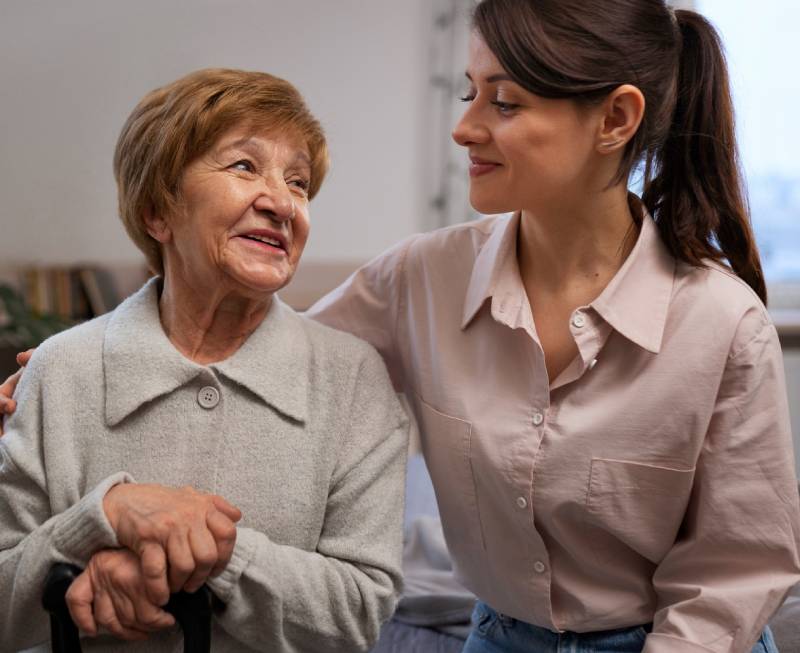 Sécuriser le quotidien d'une personne âgée
