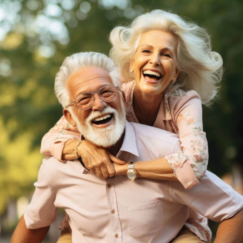 Séniors heureux